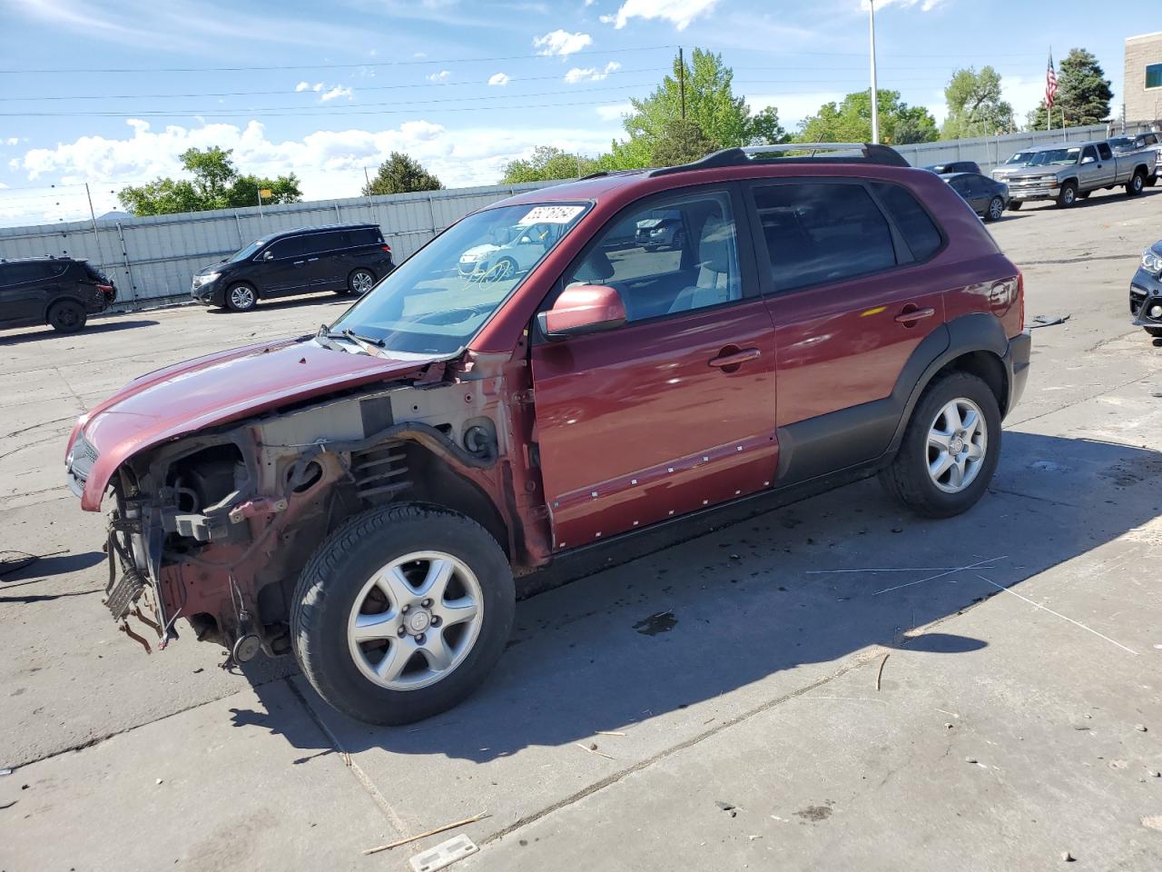 KM8JN12D65U127116 2005 Hyundai Tucson Gls