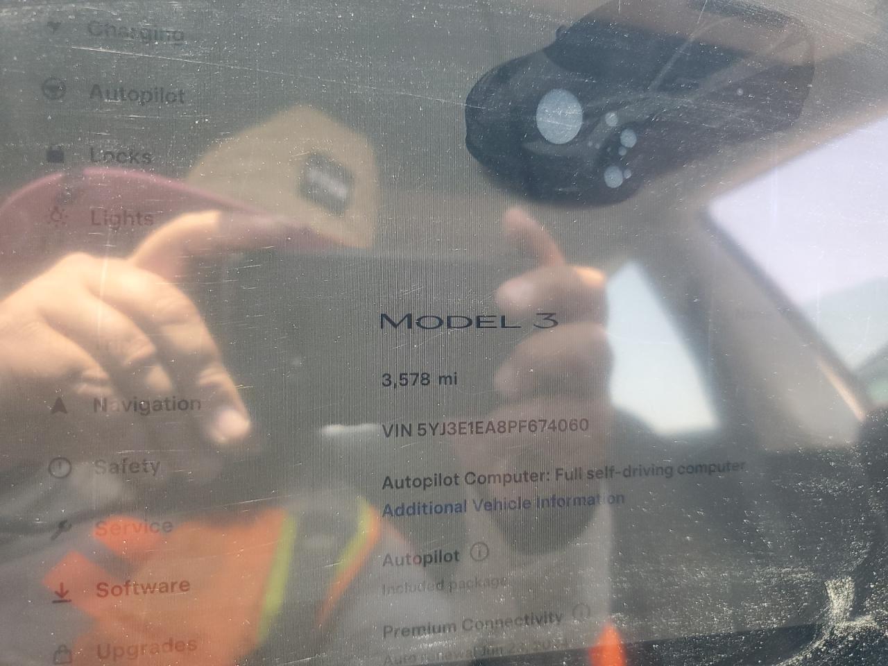 5YJ3E1EA8PF674060 2023 Tesla Model 3