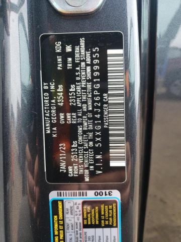 2023 Kia K5 Lxs VIN: 5XXG14J26PG199955 Lot: 52718484