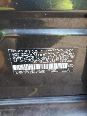 2010 Lexus Es 350 VIN: JTHBK1EG9A2348768 Lot: 56853244