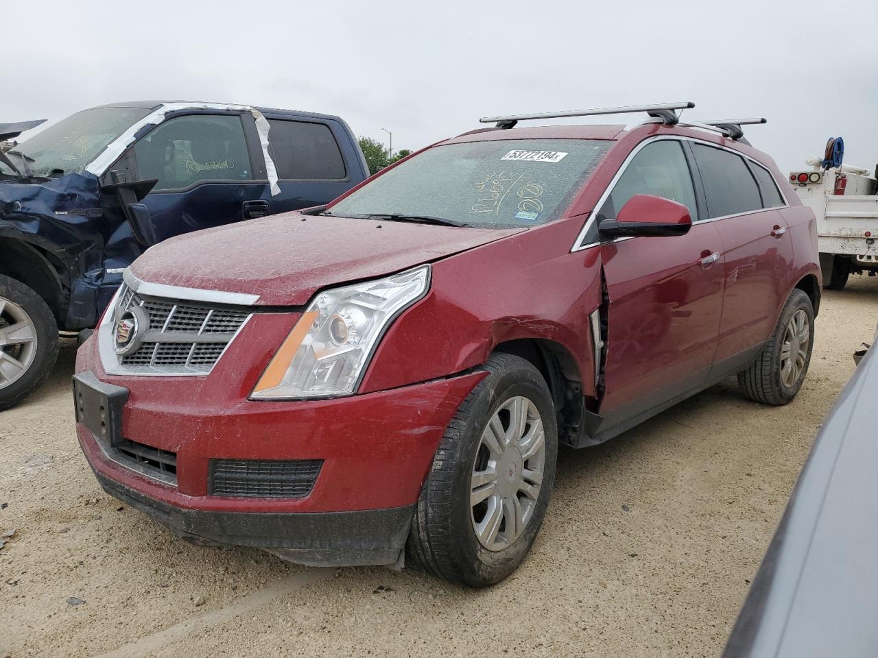 3GYFNAE37CS569570 2012 Cadillac Srx Luxury Collection