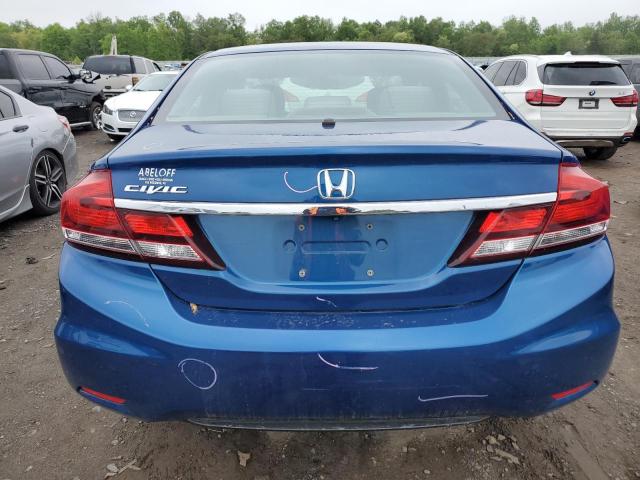 2013 Honda Civic Ex VIN: 19XFB2F80DE287768 Lot: 54585994