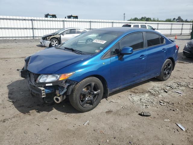 2012 Honda Civic Lx VIN: 19XFB2F5XCE077487 Lot: 54207834