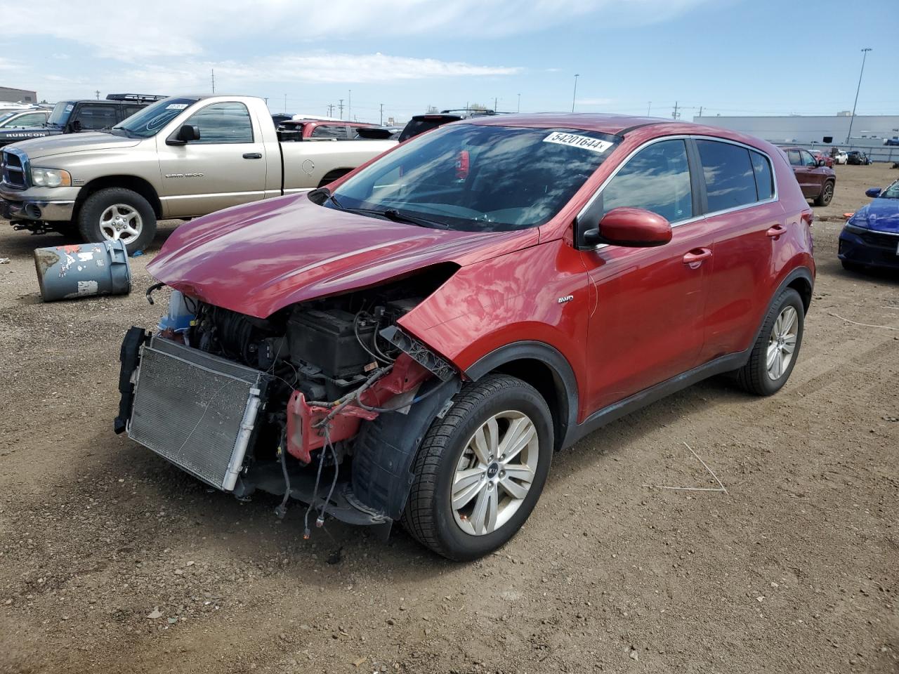 KNDPMCAC6H7113547 2017 Kia Sportage Lx