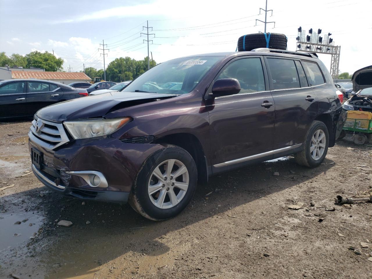 5TDBK3EH8DS217916 2013 Toyota Highlander Base