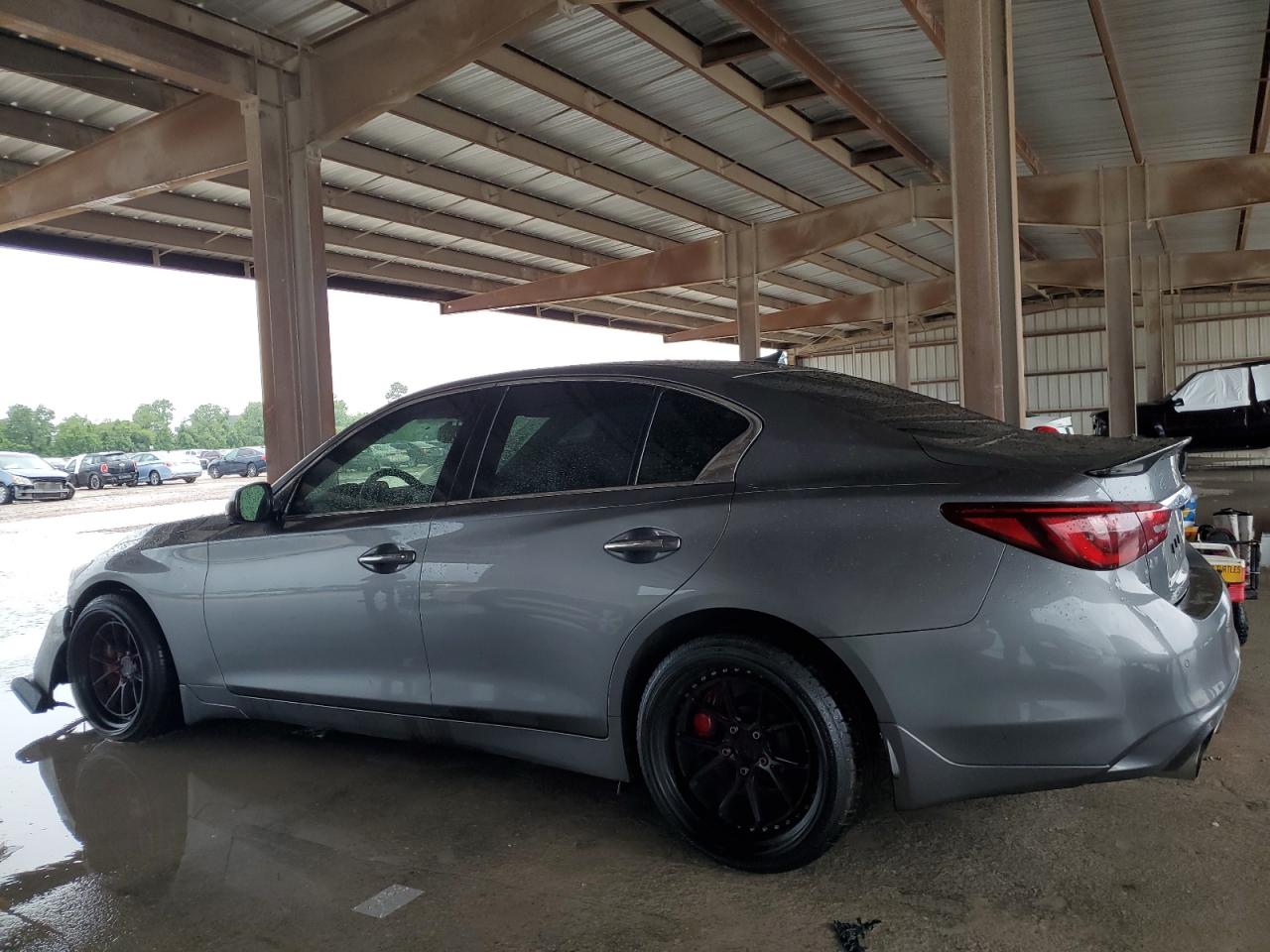 2018 Infiniti Q50 Red Sport 400 vin: JN1FV7AP9JM460920