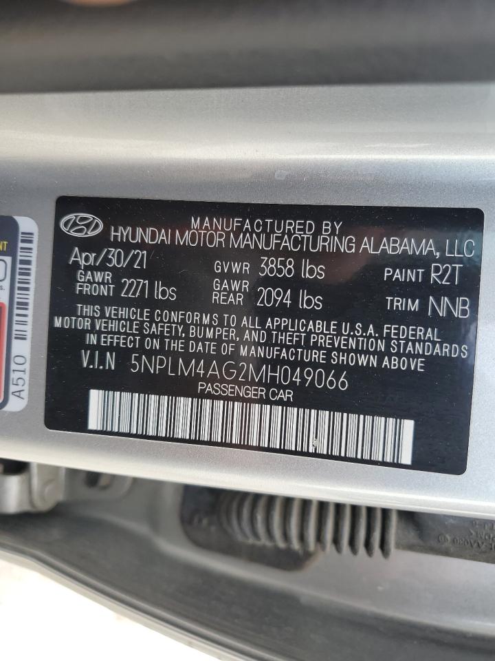 5NPLM4AG2MH049066 2021 Hyundai Elantra Sel