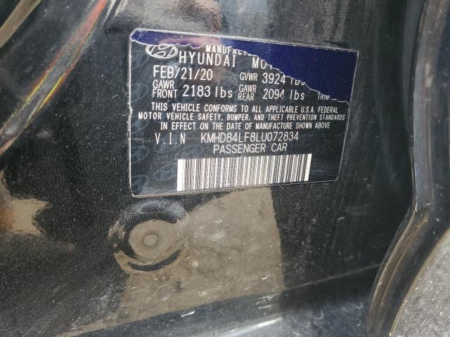 2020 HYUNDAI ELANTRA SE - KMHD84LF8LU072834