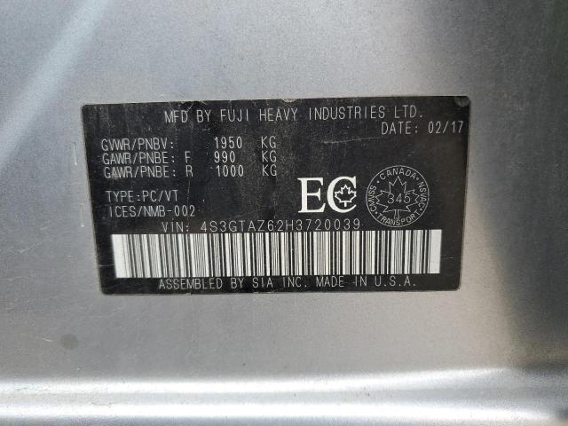 2017 SUBARU IMPREZA LI - 4S3GTAZ62H3720039