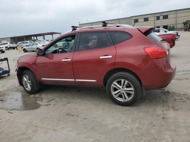 NISSAN ROGUE S 2013 red 4dr spor gas JN8AS5MV7DW101223 photo #3