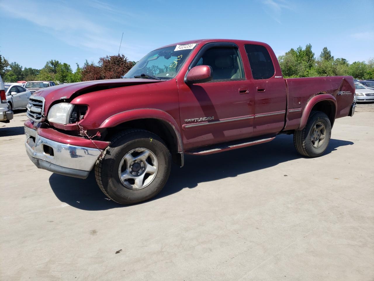 5TBBT4817YS099888 2000 Toyota Tundra Access Cab Limited