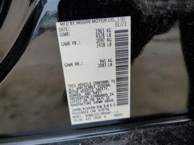 1N4BL4CVXPN363455 2023 NISSAN ALTIMA - Image 12