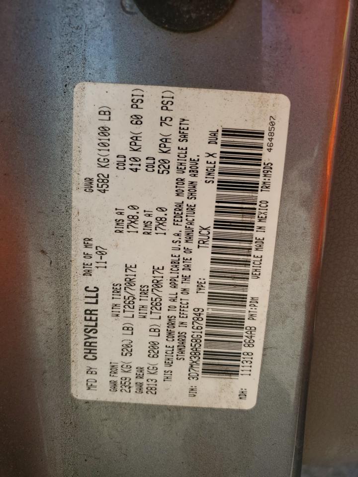 3D7MX38A58G167849 2008 Dodge Ram 3500 St