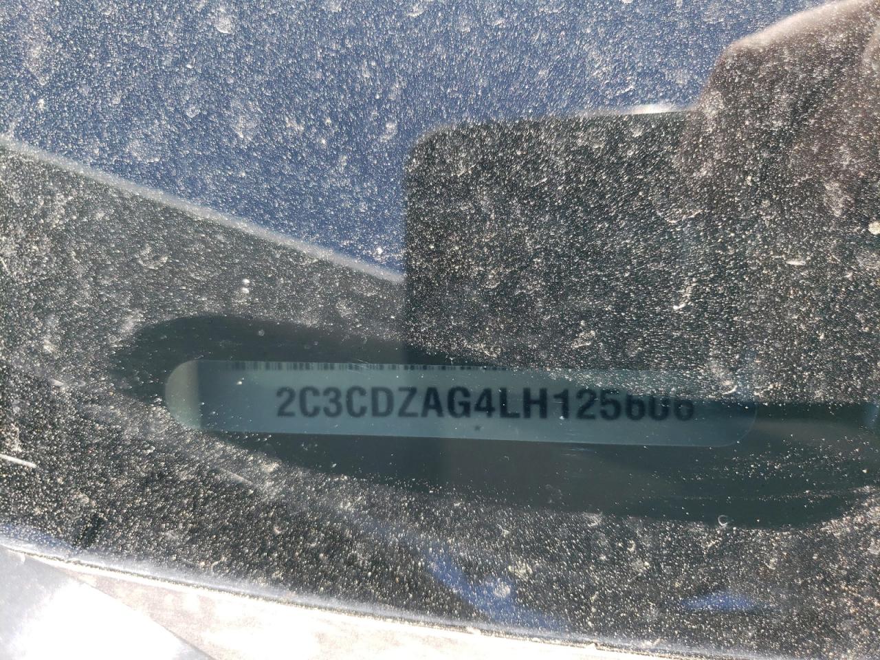 2C3CDZAG4LH125606 2020 Dodge Challenger Sxt