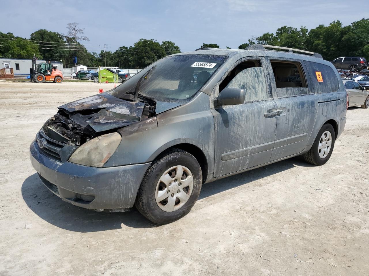 KNDMB233576109834 2007 Kia Sedona Ex