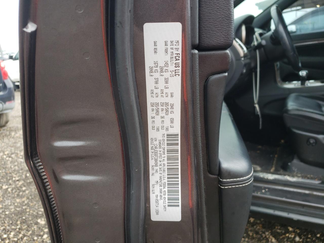 1C4RJEBG6FC884948 2015 Jeep Grand Cherokee Limited