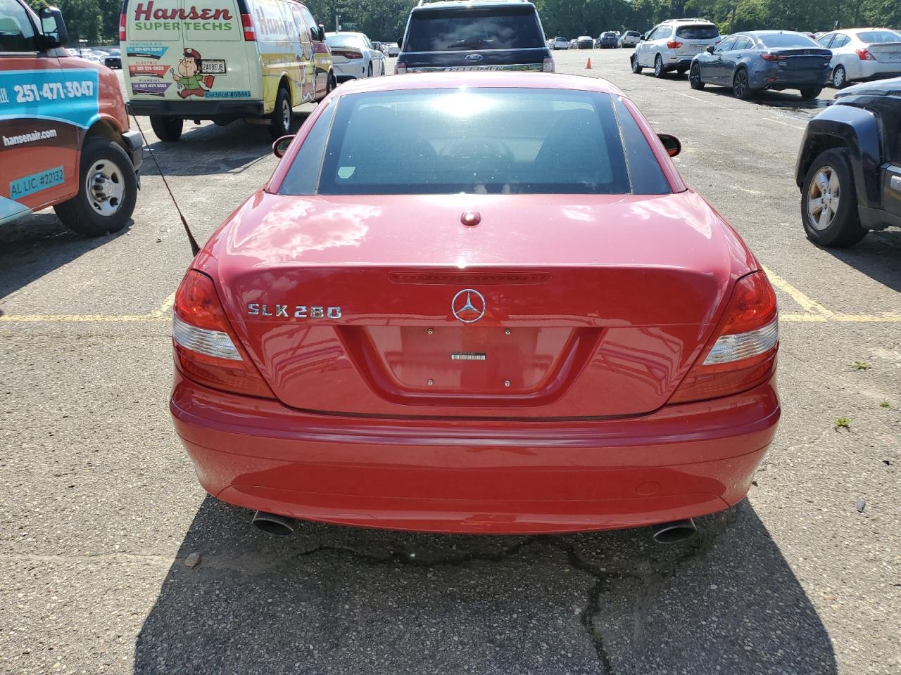 WDBWK54F27F135096 2007 Mercedes-Benz Slk 280