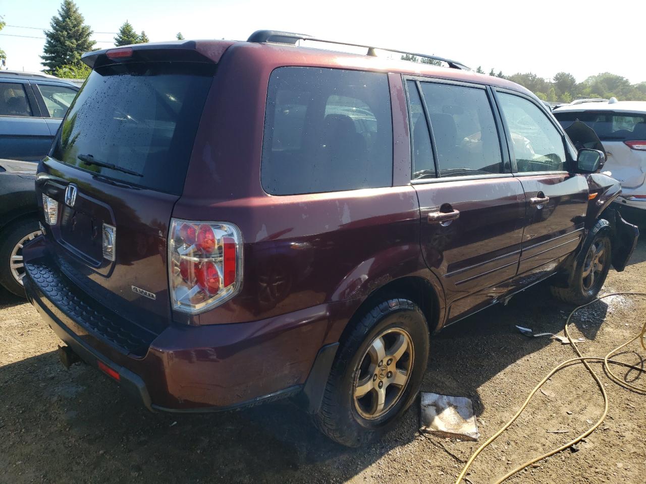 5FNYF18378B045987 2008 Honda Pilot Se