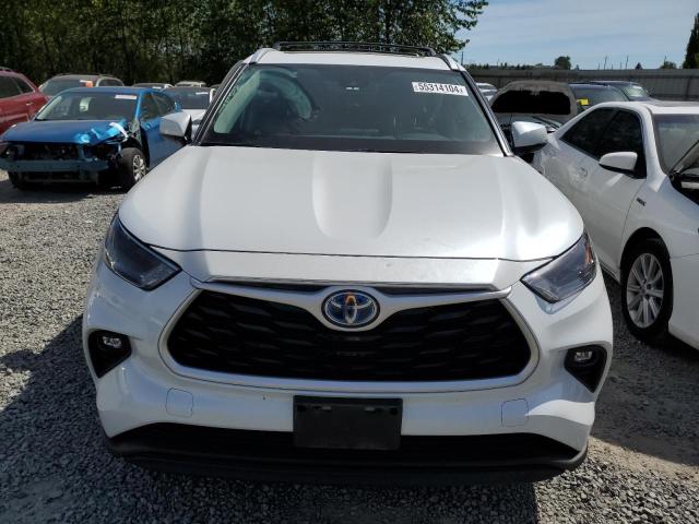 2022 Toyota Highlander Hybrid Xle VIN: 5TDGBRCH6NS550046 Lot: 55314104