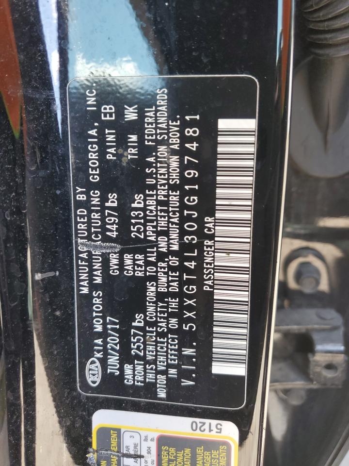 5XXGT4L30JG197481 2018 Kia Optima Lx