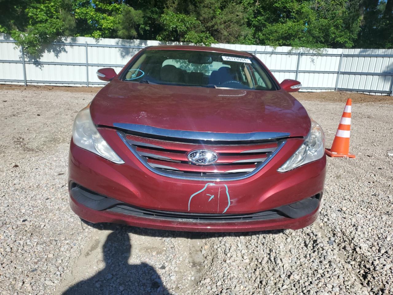 2014 Hyundai Sonata Gls vin: 5NPEB4AC7EH813670