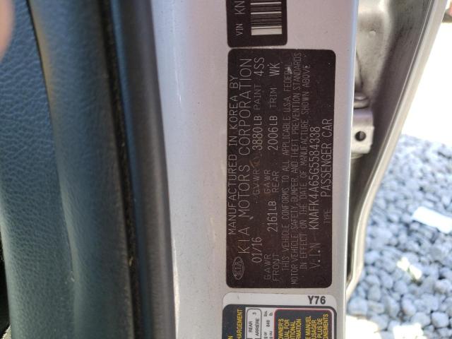 2016 KIA FORTE LX - KNAFK4A65G5584338