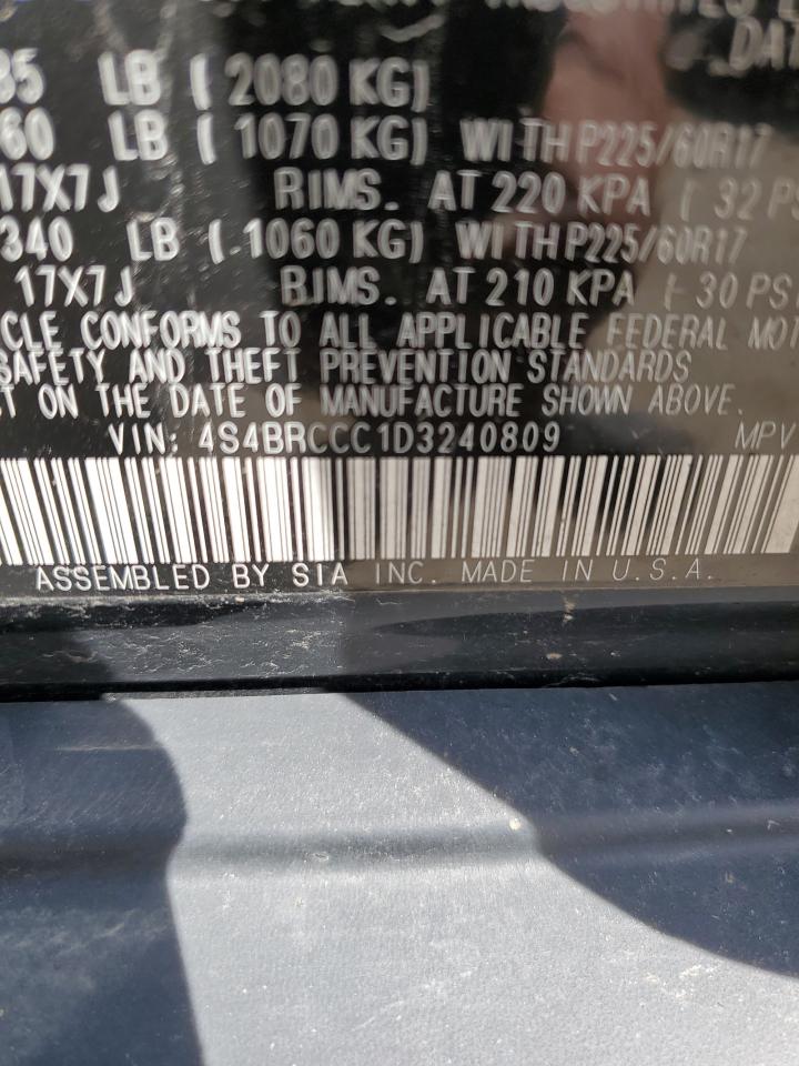 4S4BRCCC1D3240809 2013 Subaru Outback 2.5I Premium