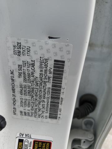 2016 HONDA CR-V SE - 5J6RM4H4XGL102919