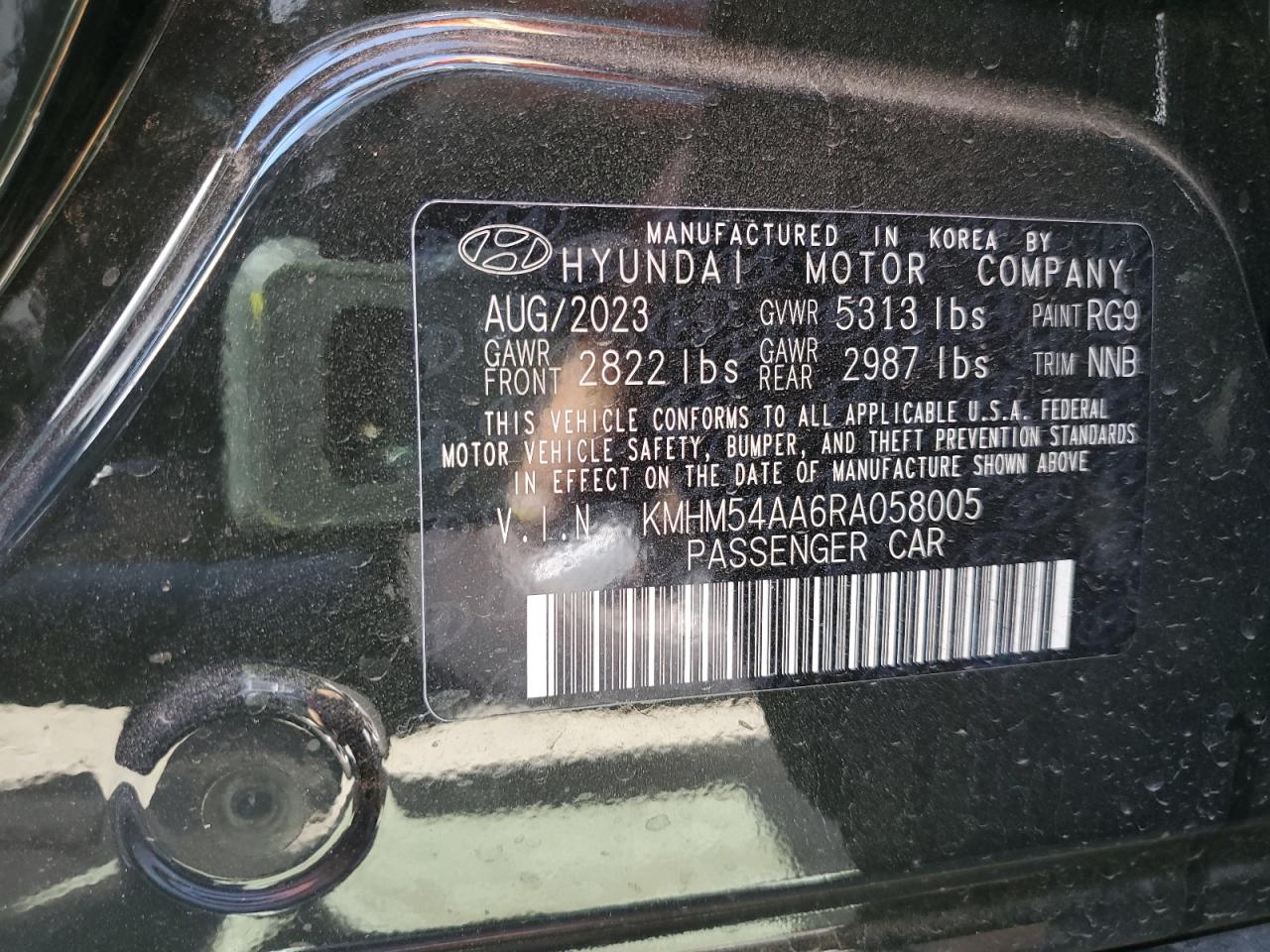 KMHM54AA6RA058005 2024 Hyundai Ioniq 6 Limited