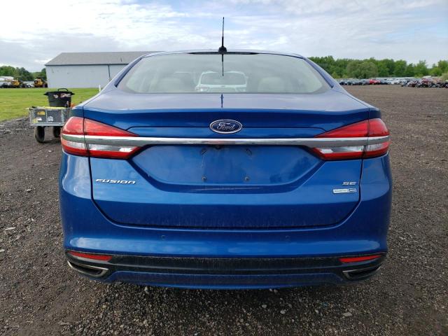 2017 Ford Fusion Se VIN: 3FA6P0T97HR302337 Lot: 54244434