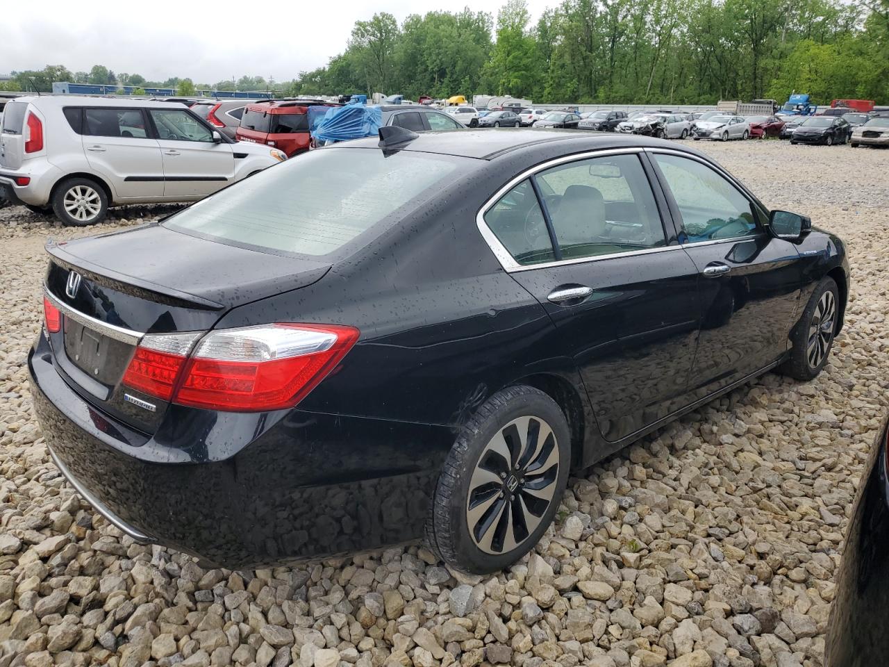 1HGCR6F55EA003875 2014 Honda Accord Hybrid Exl