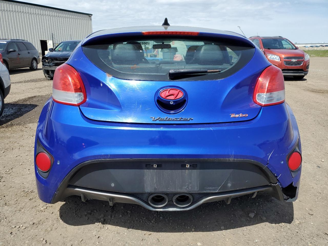 2014 Hyundai Veloster Turbo vin: KMHTC6AE2EU200617