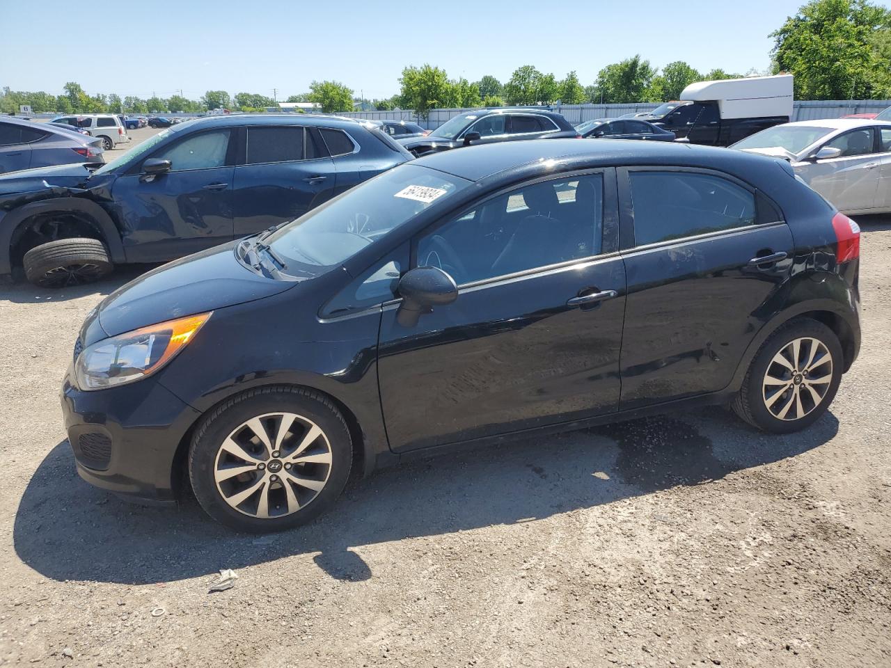 KNADM5A39E6952492 2014 Kia Rio Lx