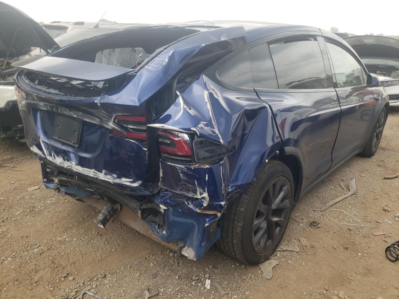 Lot #2558814943 2023 TESLA MODEL X