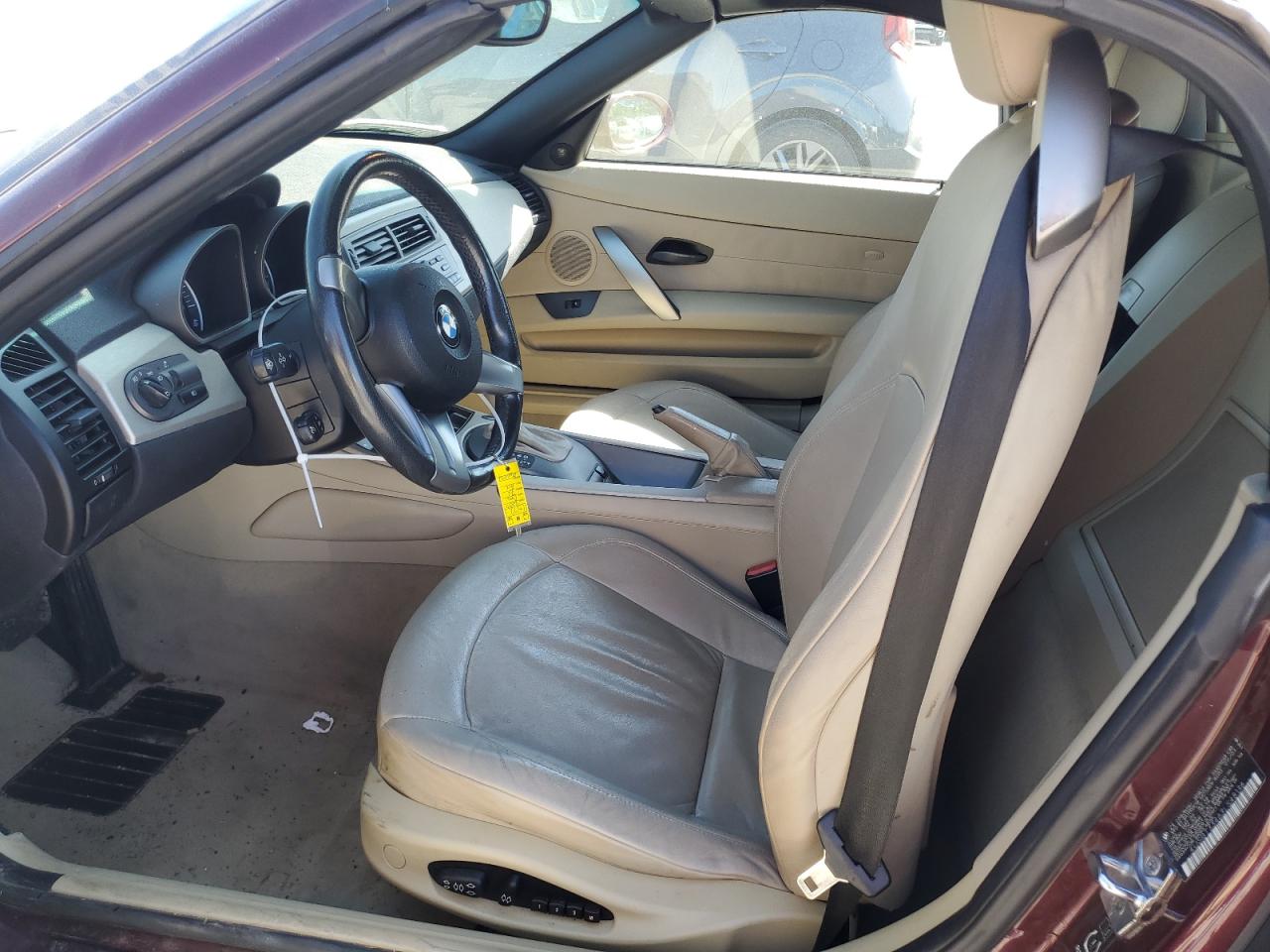 4USBT33463LS48136 2003 BMW Z4 2.5