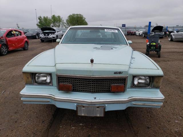 1978 Chevrolet Montecarlo VIN: 1Z37A8K594065 Lot: 52848784