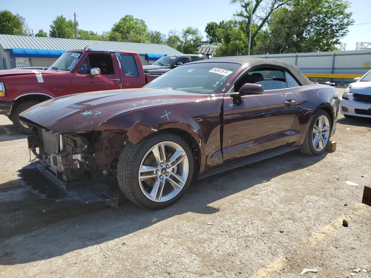 2018 Ford Mustang vin: 1FATP8UHXJ5135133