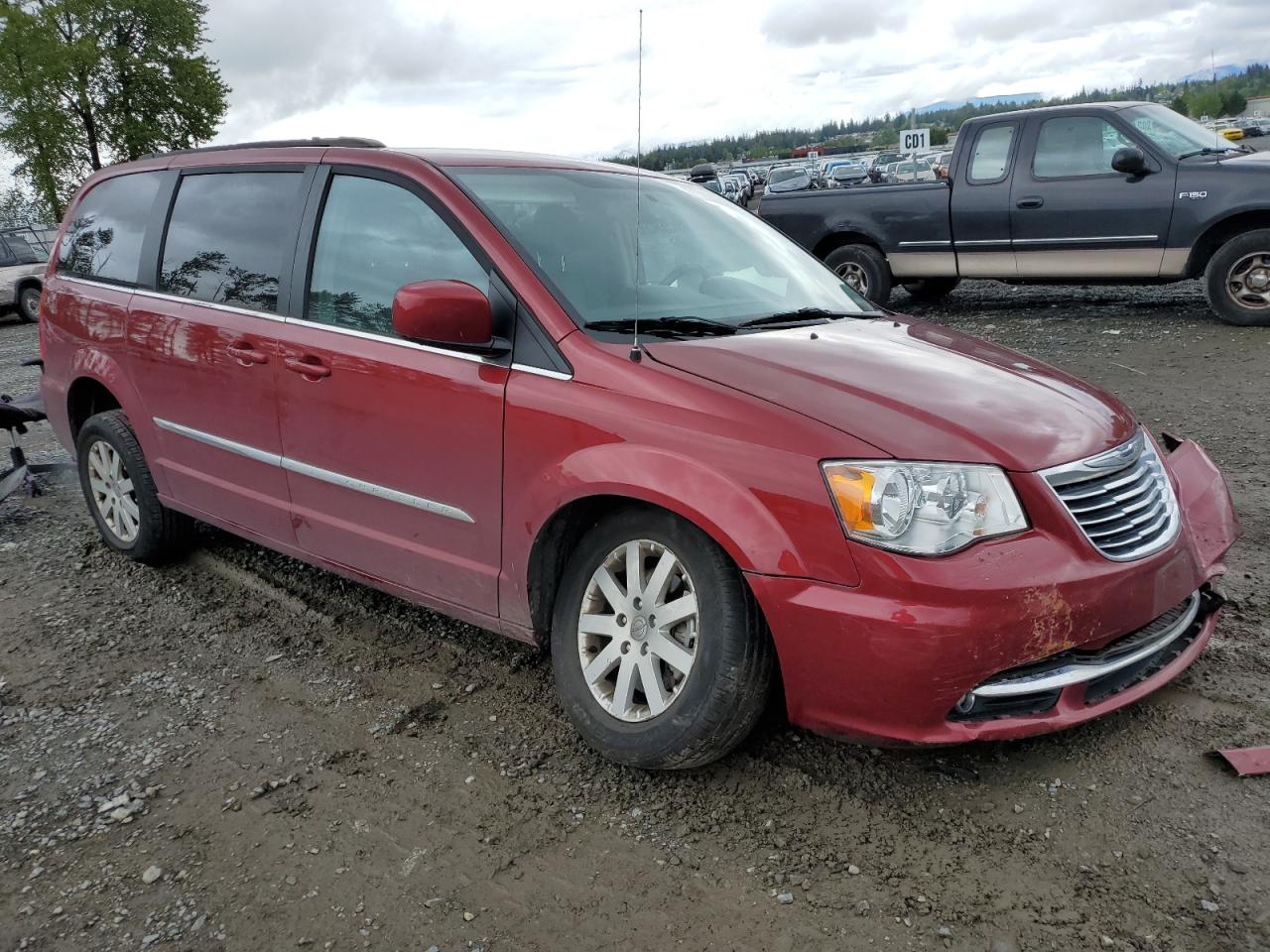 2C4RC1BG1GR238597 2016 Chrysler Town & Country Touring