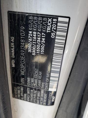2018 MERCEDES-BENZ METRIS - WD3PG3EA9J3481079