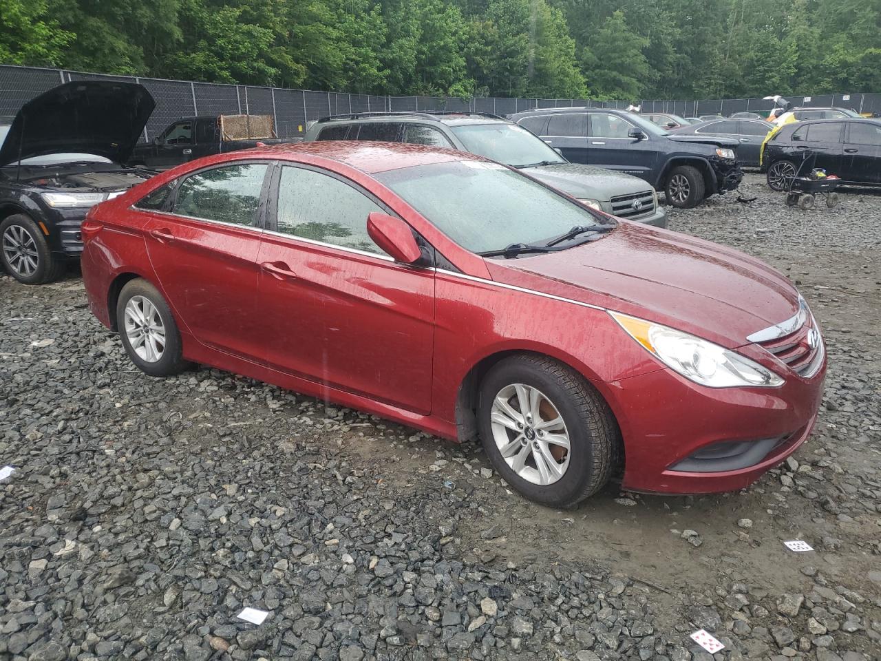 5NPEB4AC9EH910675 2014 Hyundai Sonata Gls