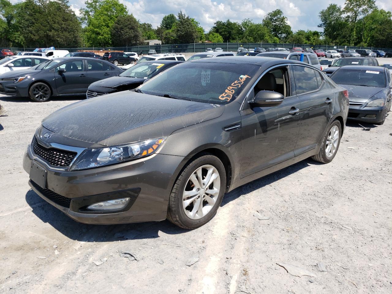 5XXGN4A7XDG211357 2013 Kia Optima Ex