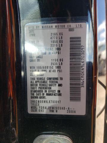 2020 NISSAN NV200 2.5S - 3N6CM0KN9LK703097