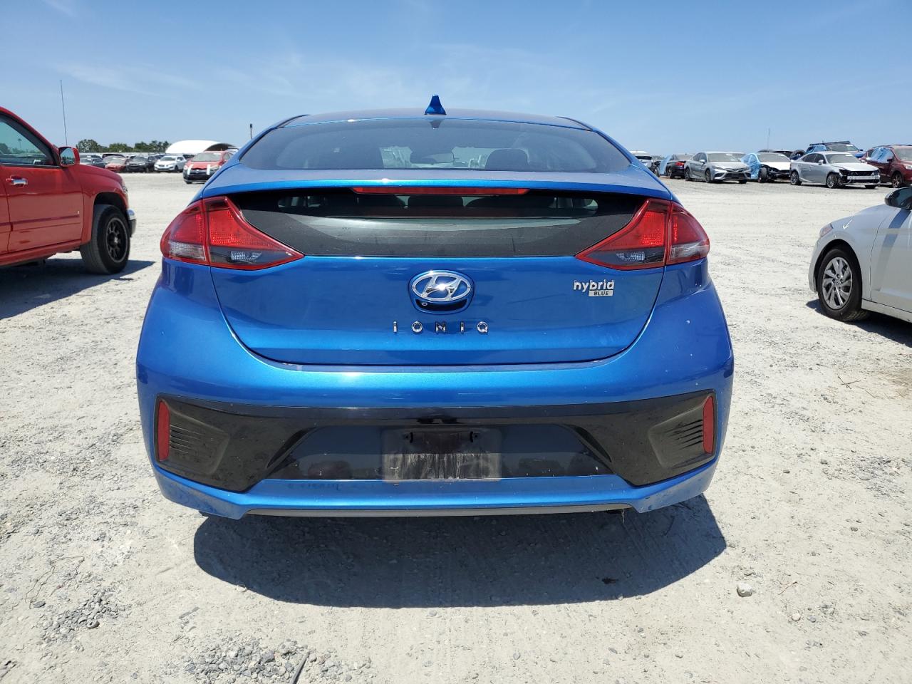 KMHC65LC0HU031585 2017 Hyundai Ioniq Blue