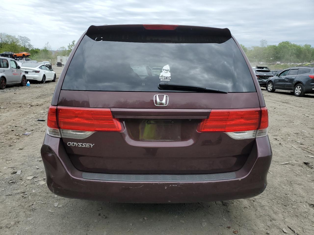 5FNRL38748B115960 2008 Honda Odyssey Exl