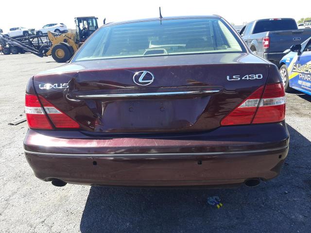 2005 Lexus Ls 430 VIN: JTHBN36F050182005 Lot: 55502234