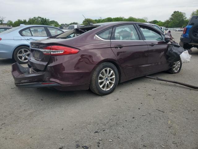 2017 Ford Fusion S VIN: 3FA6P0G71HR198176 Lot: 54515424