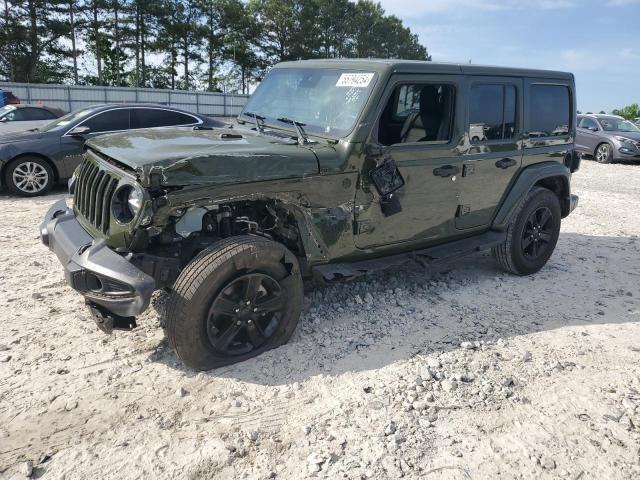 2020 Jeep Wrangler Unlimited Sahara VIN: 1C4HJXEG3LW295448 Lot: 55794254