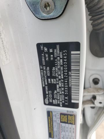 2016 KIA OPTIMA SXL - 5XXGV4L24GG034455