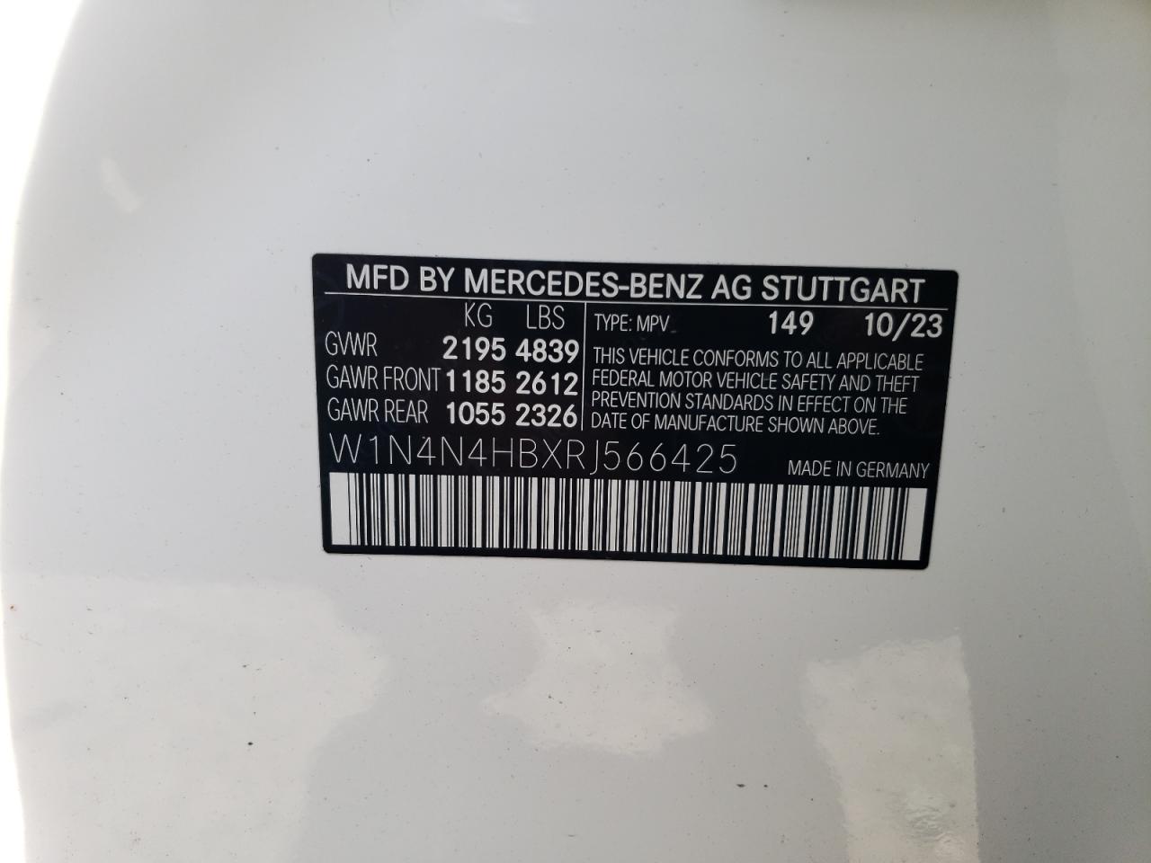 W1N4N4HBXRJ566425 2024 Mercedes-Benz Gla 250 4Matic