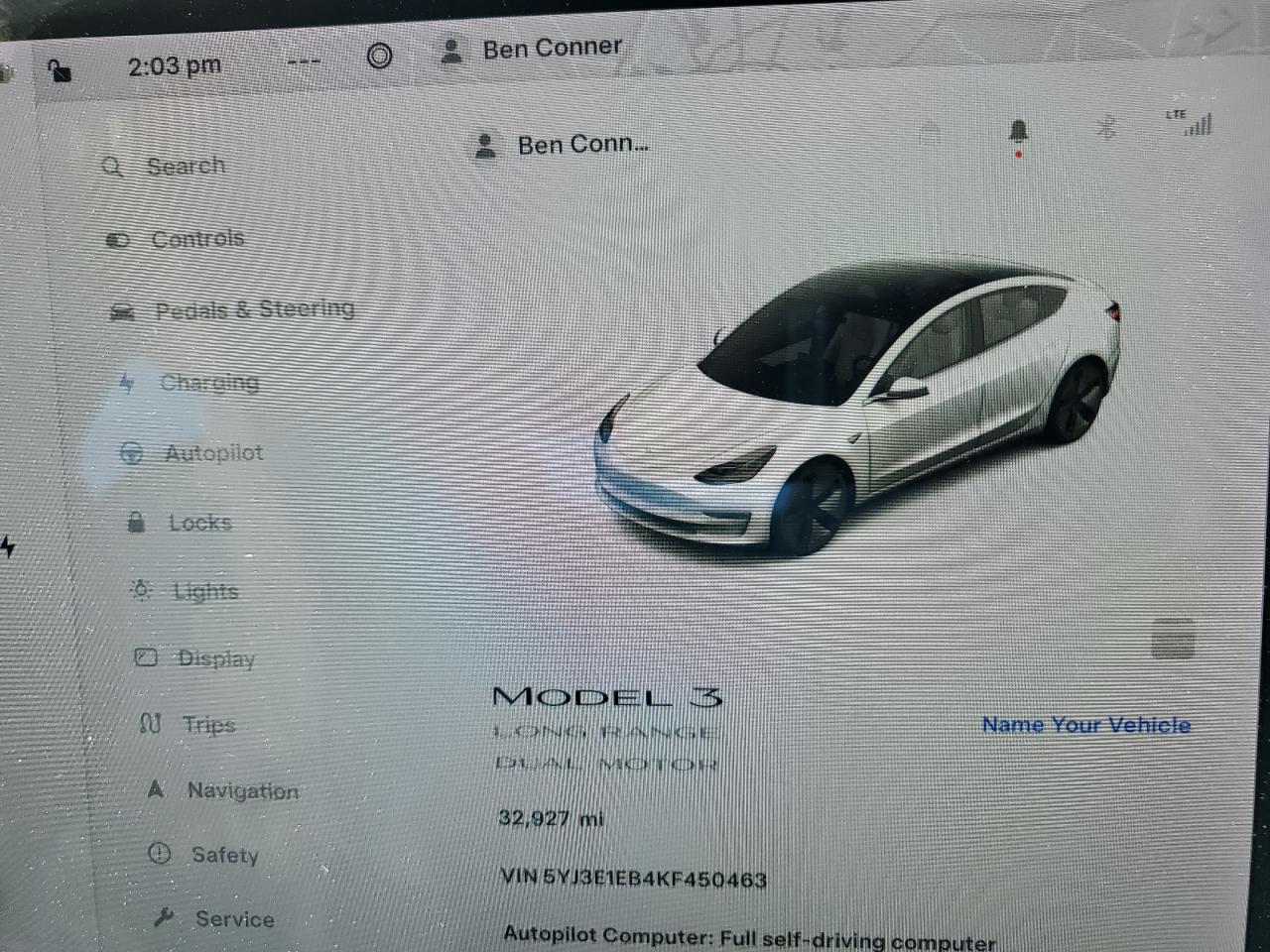 5YJ3E1EB4KF450463 2019 Tesla Model 3